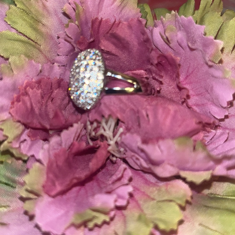 Vampire Twilight Bella AAAAA Zircon Engagement Ring S925 size 7 - Picture 3 of 11